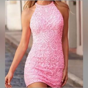 sherri hill mini dress!